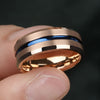 Rose Gold Man Jewelry Rings