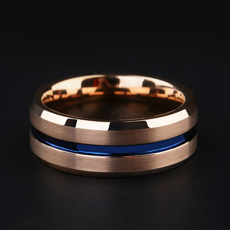 Rose Gold Man Jewelry Rings