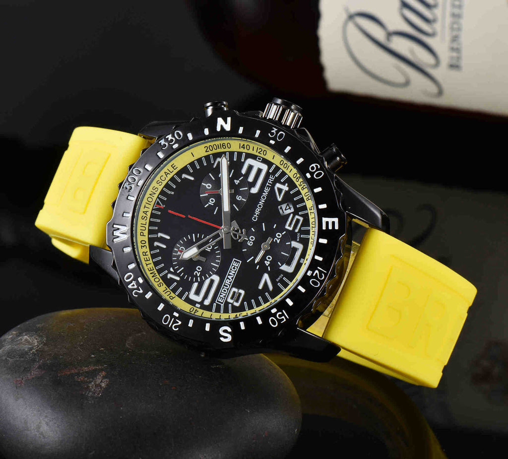 Men's Six-pin Casual Quartz Wrist Watch - ALLGRI